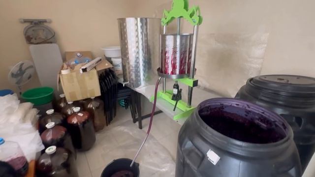 Делаем домашнее вино. Используем пресс смотреть онлайн