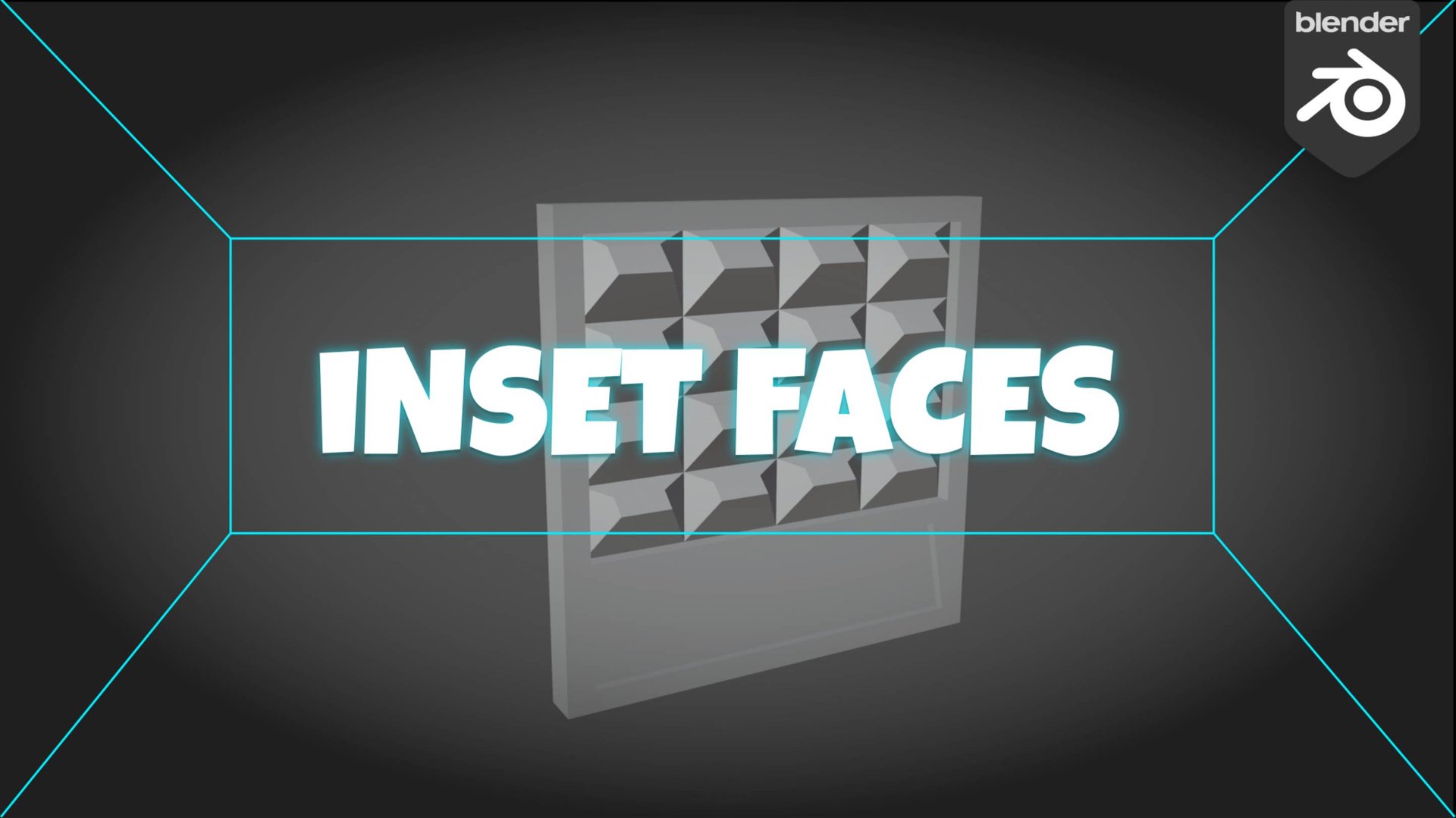 INSET FACES | Инструменты Blender. Урок 6
