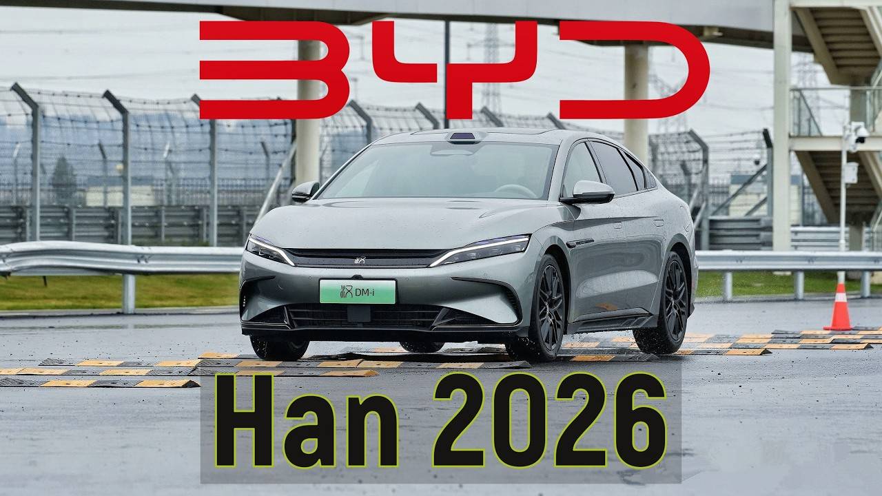 BYD Han 2026: 1560 км на одном баке – удар по конкурентам! смотреть онлайн