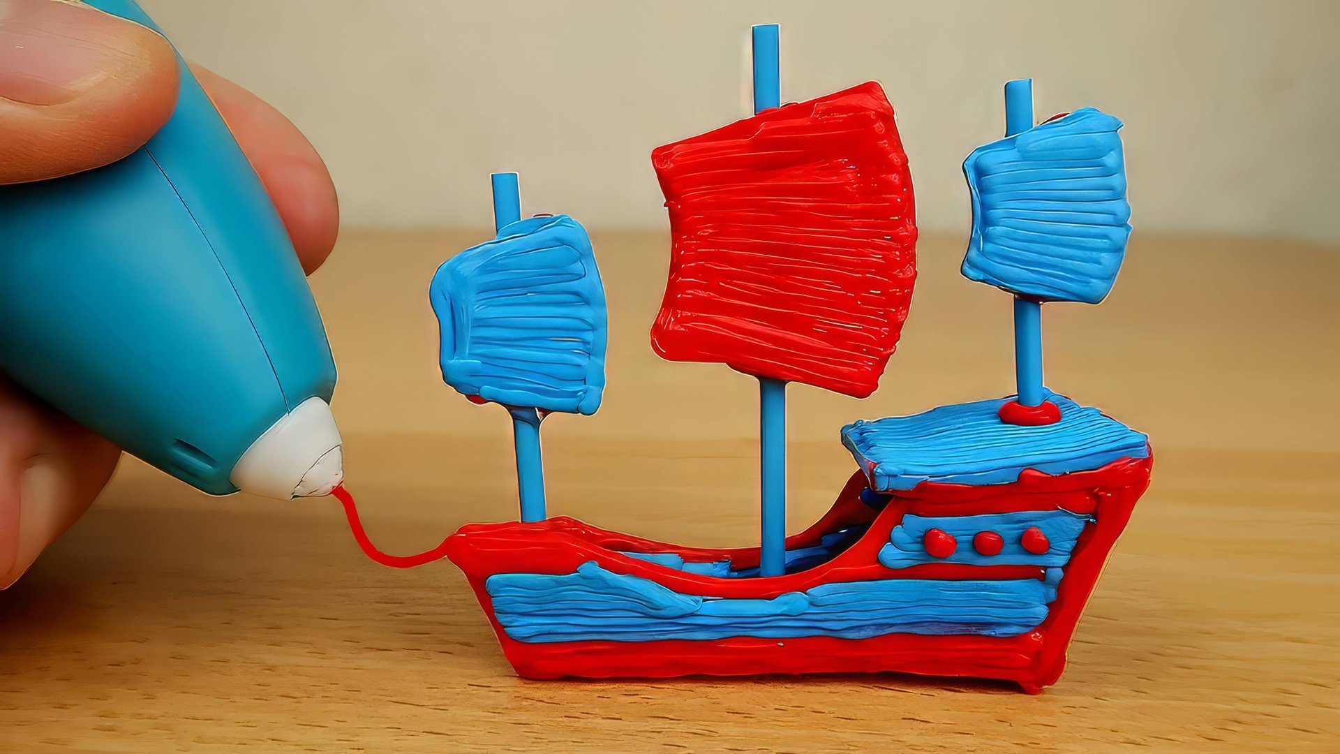 3D РУЧКА - РИСУЮ ПИРАТСКИЙ КОРАБЛЬ! - alex boyko смотреть онлайн