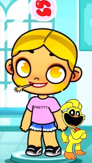 Создаю Кникен Чикен из Поппи Плей Тайм 💛🐥