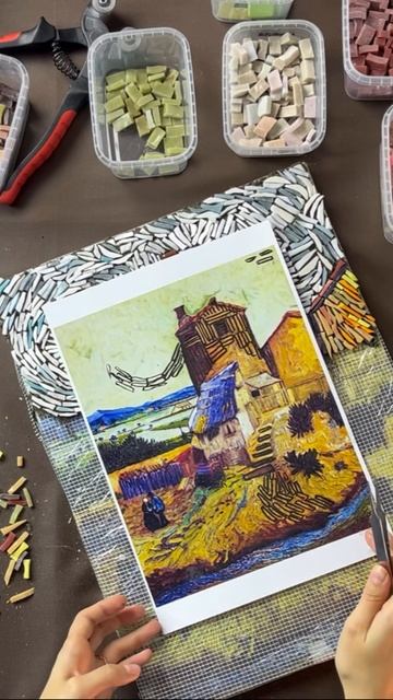 Онлайн-курс обучения мозаики "Импрессионизм в мозаике" от ArtWorker смотреть онлайн