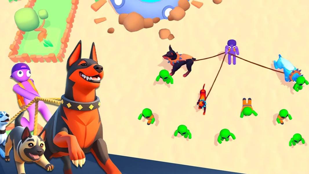 Собаки против пришельцев