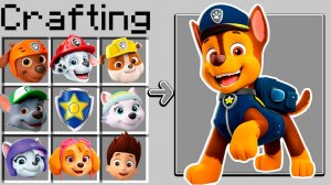 КАК СКРАФТИТЬ ГОНЩИК ЩЕНЯЧИЙ ПАТРУЛЬ В МАЙНКРАФТ? СЕКРЕТНЫЙ КРАФТ!