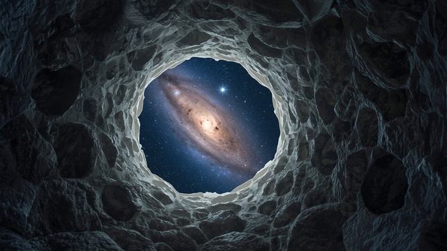 Tunnel to the Void 🌌 2-Hour Ethereal Ambience ｜ Mountain Passage & Galactic Core ｜ Quiet and Vast- смотреть онлайн