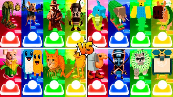 МЕГАМИКС ЛИРИЛИ ЛАРИЛА 🆚 БОБРИТО БАНДИТО 🆚 ДРУГИЕ БРЕЙНРОТ МЕМЫ | Tiles Hop №245-248