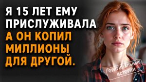 15 лет прислуживала ему, а он копил миллионы для другой. Слушать аудиорассказ