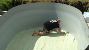 Строим каркасный овальный бассейн ГИГАБАСС на даче. Полная инструкция по установке бассейна ЛАГУНА.