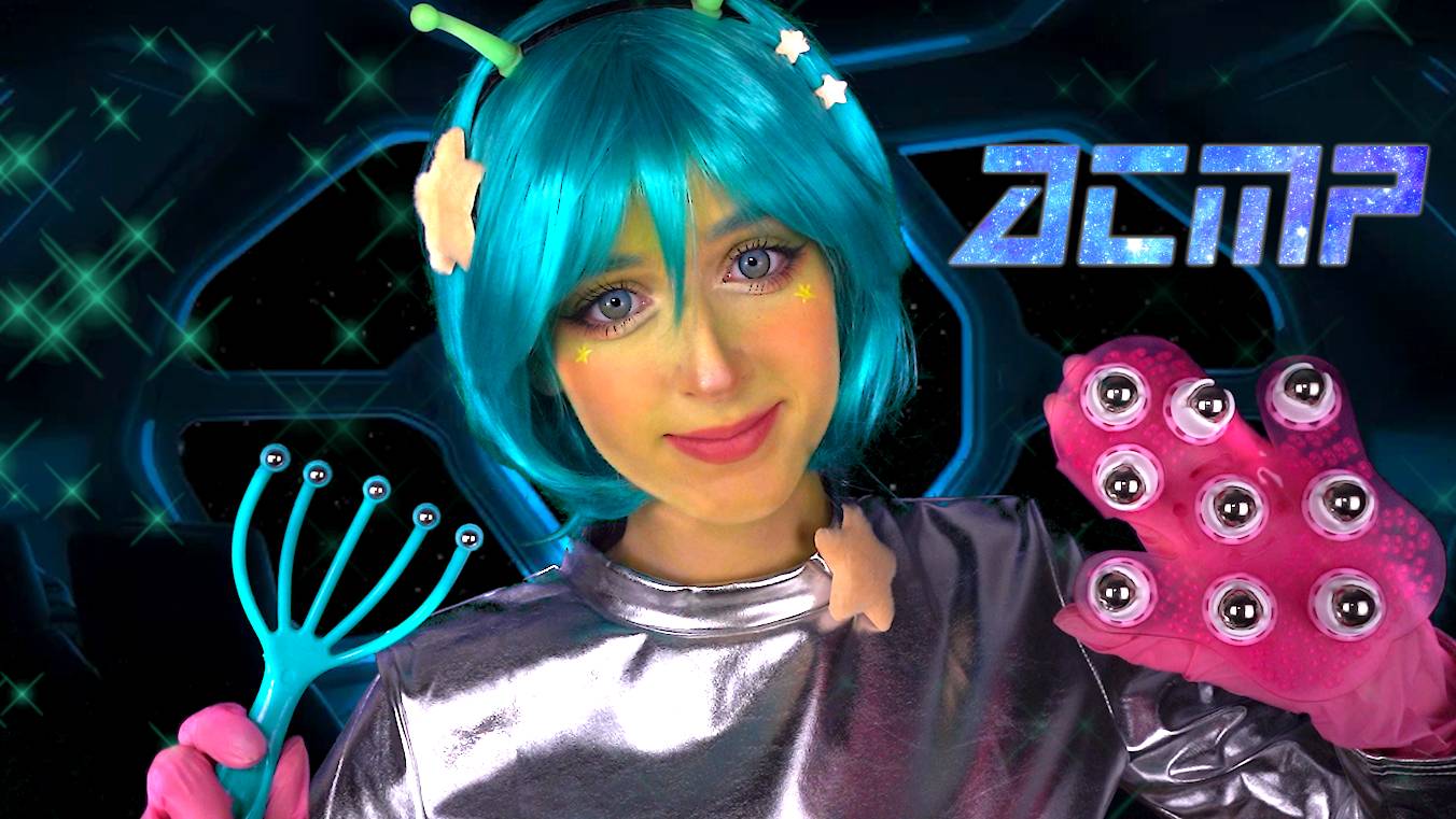 АСМР Инопланетянка изучает твое тело и делает тебе массаж | Ролевая игра смотреть онлайн