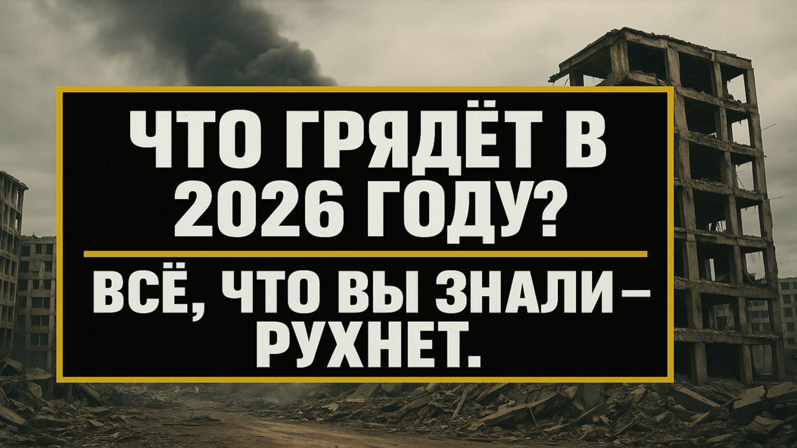 Что грядёт в 2026 году: вещи начнут ломаться, деньги исчезать, а слова - менять судьбу смотреть онлайн