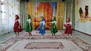 группа «Капельки», 4-6 лет, танец «Ладушки»