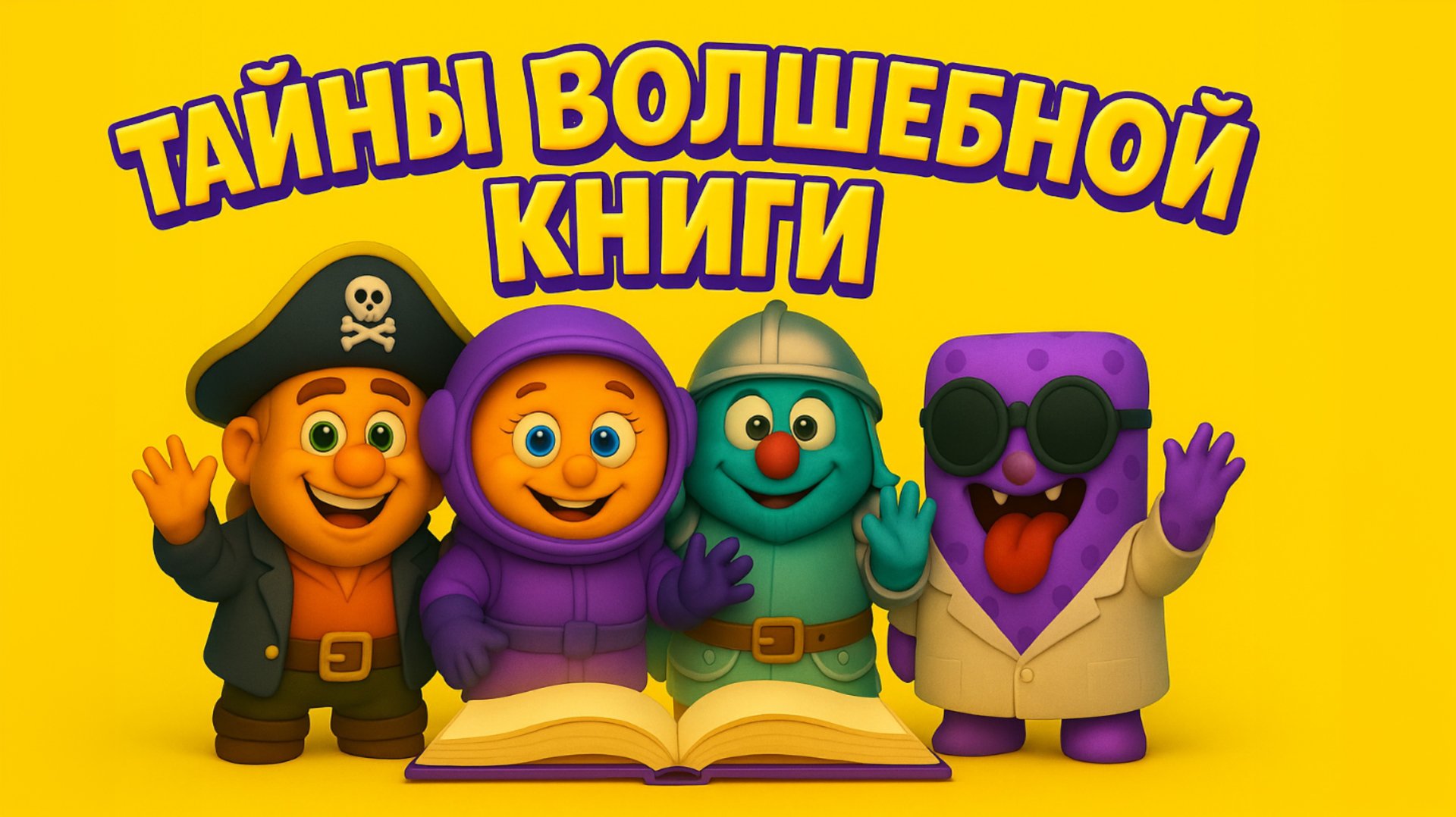 Милые монстрики и книга фантазий 📖 | Добрые истории для детей #развитиеребенка #учимчерезигру #дети