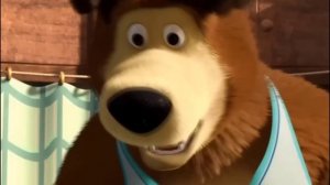 Маша вышла на охоту. Анимация. Маша и медведь