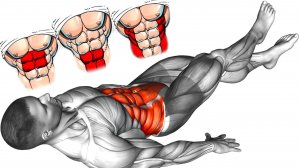 Плоский живот всего за 10 упражнений (без спортзала и оборудования)