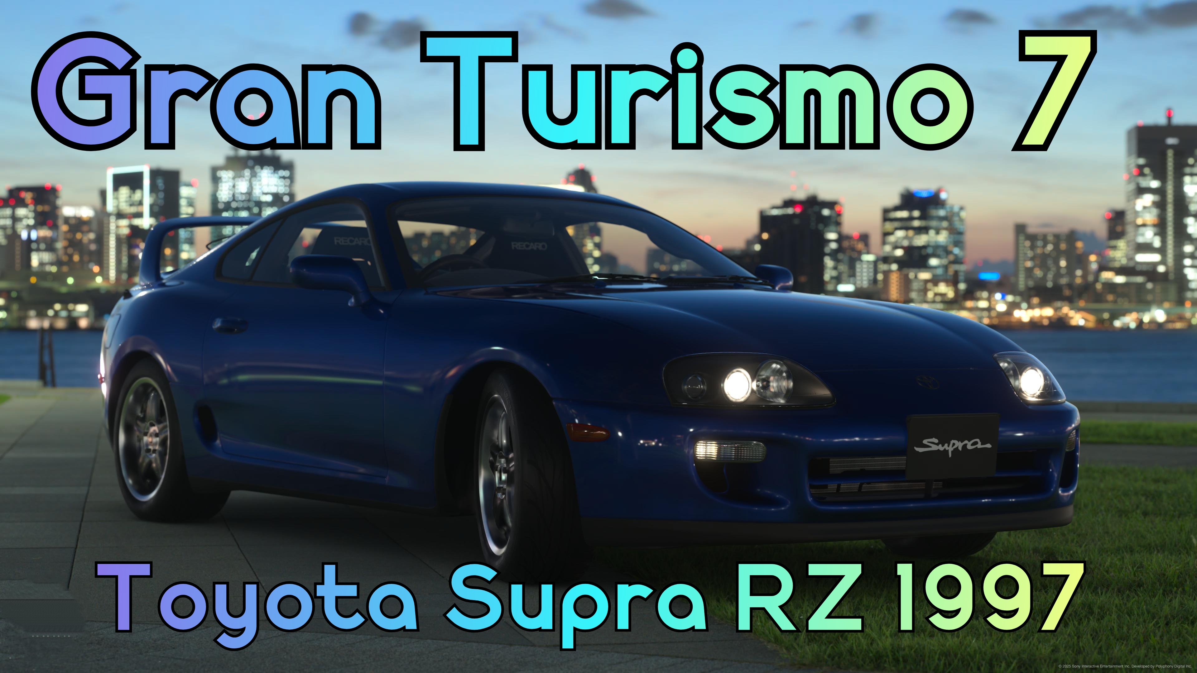 Toyota Supra RZ 1997: Битва Титанов с Сердцем Twin-Turbo в Gran Turismo 7. смотреть онлайн