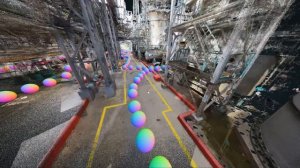 Примеры облаков точек с мобильного сканера OmniSlam, обзор ПО OmniSlam Viewer. Нефтегазовая отрасль