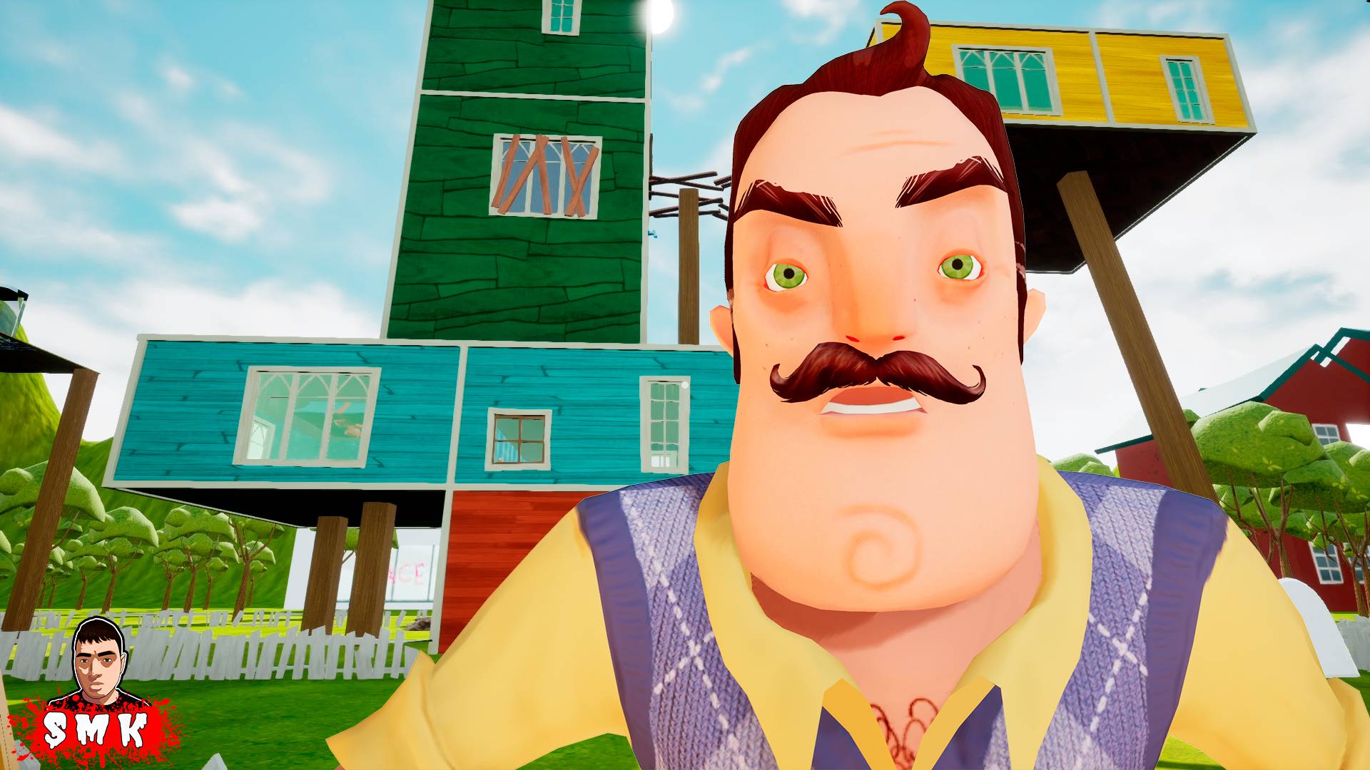 ШОУ ПРИВЕТ СОСЕД!ИГРАЮ В БОУЛИНГ У ВАСИЛИЧА!ИГРА HELLO NEIGHBOR MOD KIT ПРОХОЖДЕНИЕ UNUSUAL HOUSE! смотреть онлайн