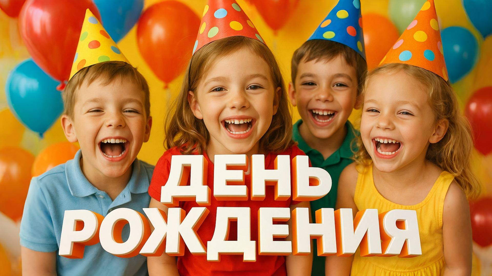 ПЕСНЯ НА ДЕТСКИЙ ДЕНЬ РОЖДЕНИЯ смотреть онлайн