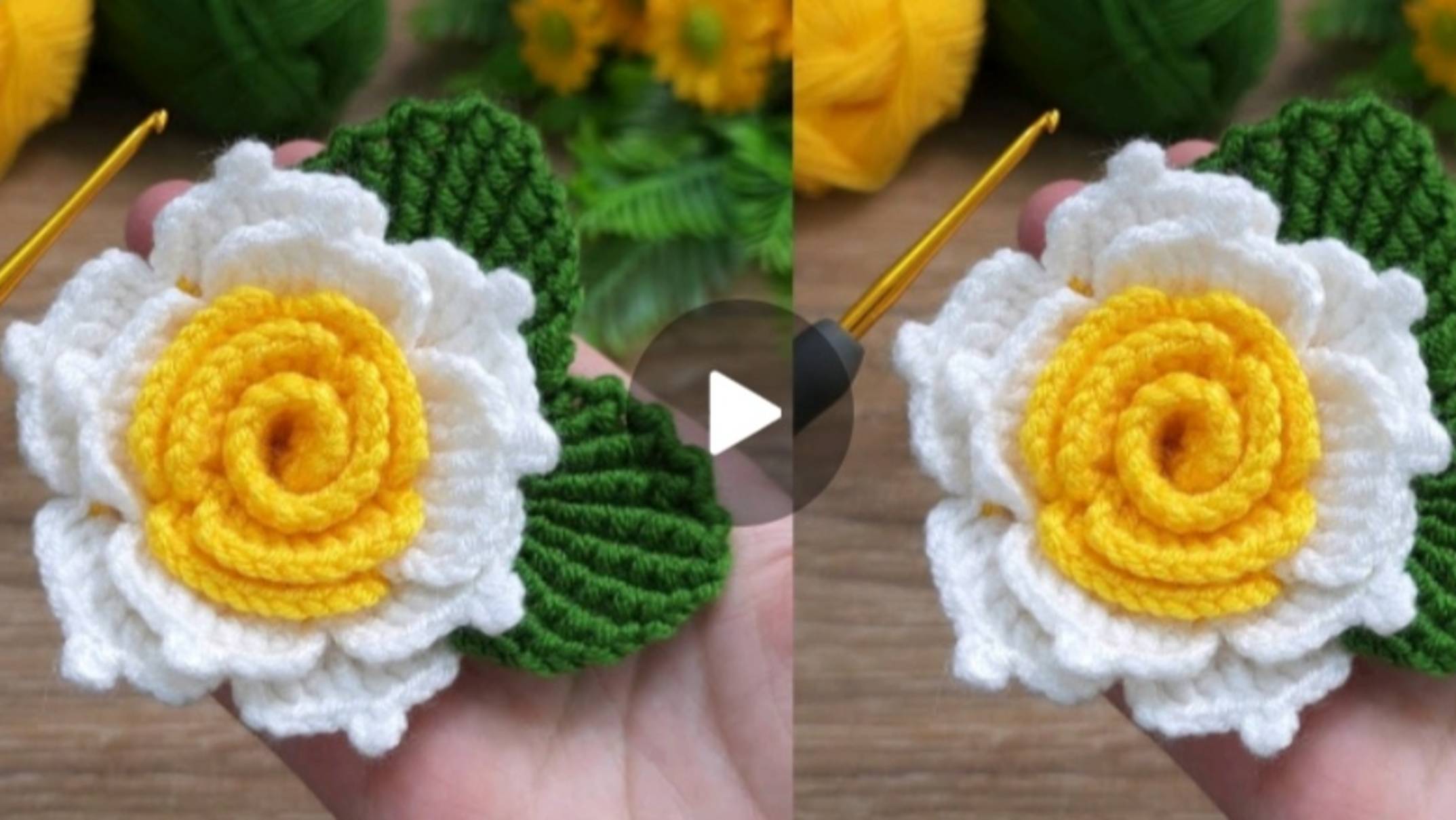 Шикарная роза крючком😍 🌹 #все_в_жизни_связано #вязаниекрючком #всевжизнисвязано смотреть онлайн