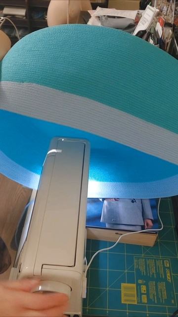 Большая корзина из шнура