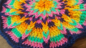 Подставка под горячее. Крючком. 🤦долго вспоминала, как это делается... Давайте вязать