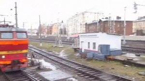 В депо СПб-Московский. 2017 январь. Почти все эти ЧС2Т уже списаны.