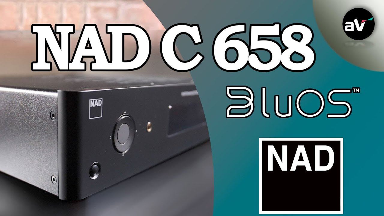 NAD C658 - сетевой проигрыватель с BluOS и DIRAC