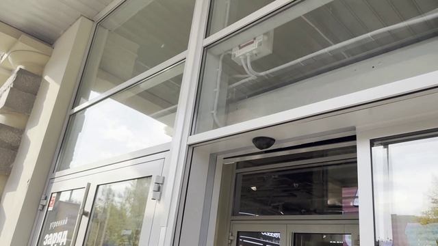 Автоматические двери для нового «Перекрёстка» на Долгоруковской точность под срок открытия смотреть онлайн