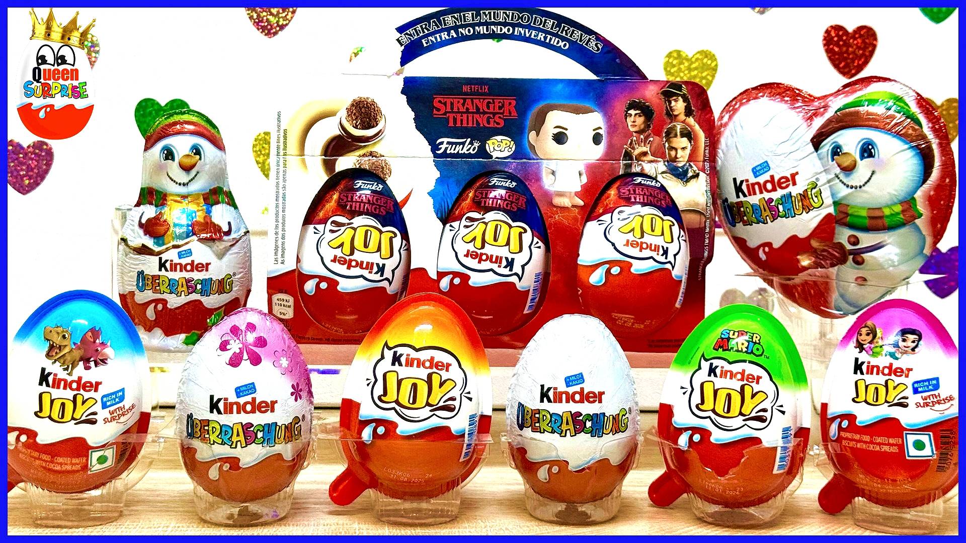 Kinder Mix!Очень Странные Дела,Кукольный домик Габби,Новогодний Kinder Suprise 2026,SUPER MARIO