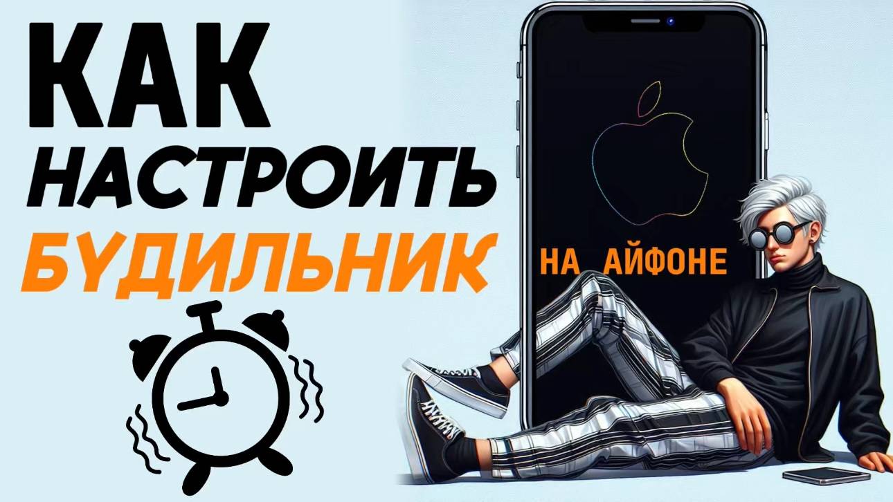 Как настроить будильник на айфоне? смотреть онлайн