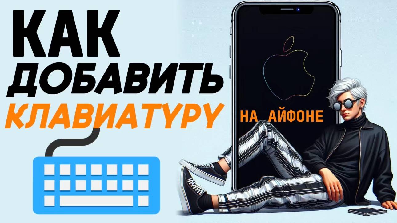 Как добавить клавиатуру на айфоне? смотреть онлайн