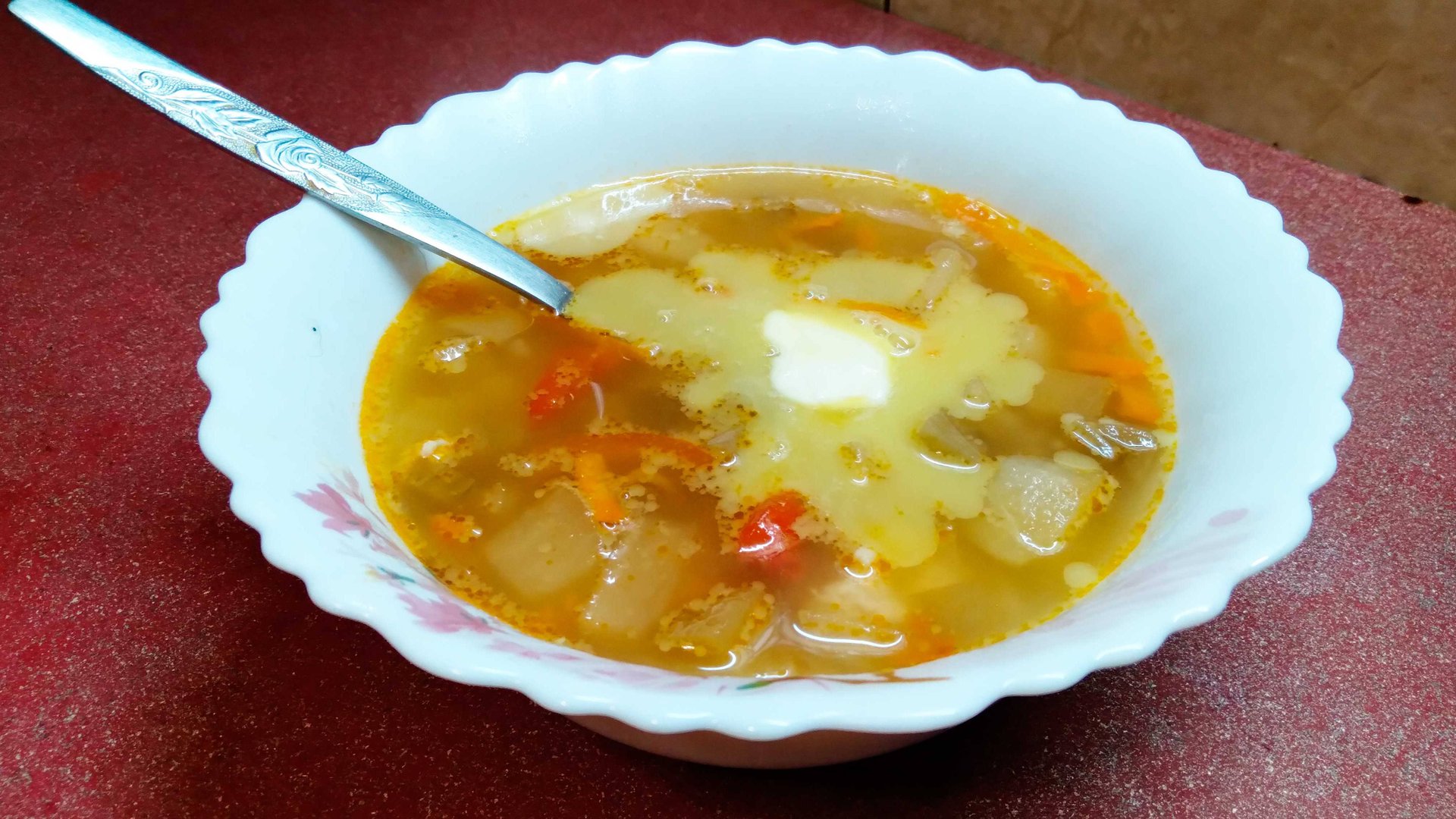 Овощное ассорти с яблоками и с фрикадельками смотреть онлайн