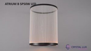 ПОДВЕСНОЙ СВЕТИЛЬНИК | ATRIUM B SP50W LED | CRYSTAL LUX | НОВИНКА 2025- 2026