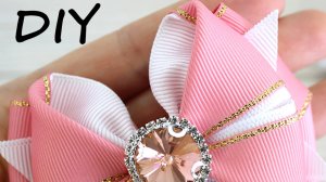 Мастер-класс банта из лент. Красивая модель банта для волос своими руками