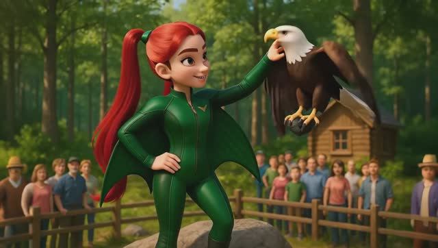 Спасение Руми от заговора Миры _ Охотники на демонов в стиле КПОП