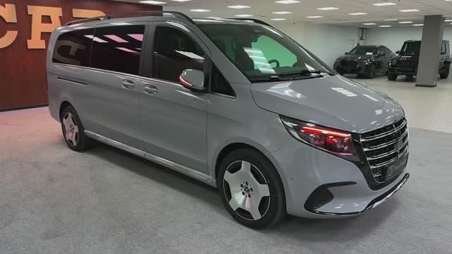 Mercedes V-class 2025 - Интерьер и Экстерьер смотреть онлайн