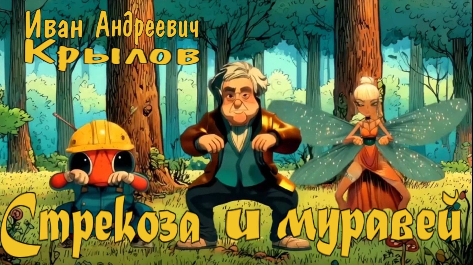 И.А. Крылов – Стрекоза и Муравей (by Dasha AI Creator) смотреть онлайн