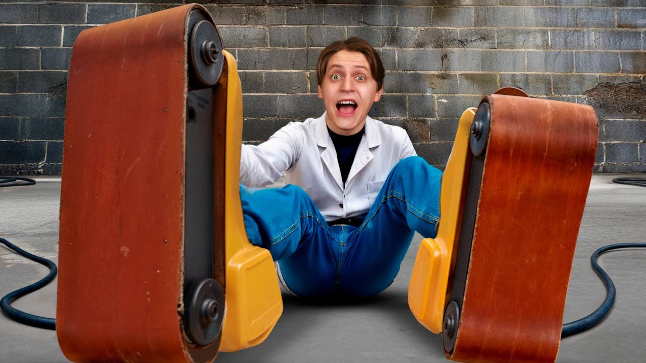 Сделал Электро-Ролики из Шлифовалок! (feat Крастер) смотреть онлайн