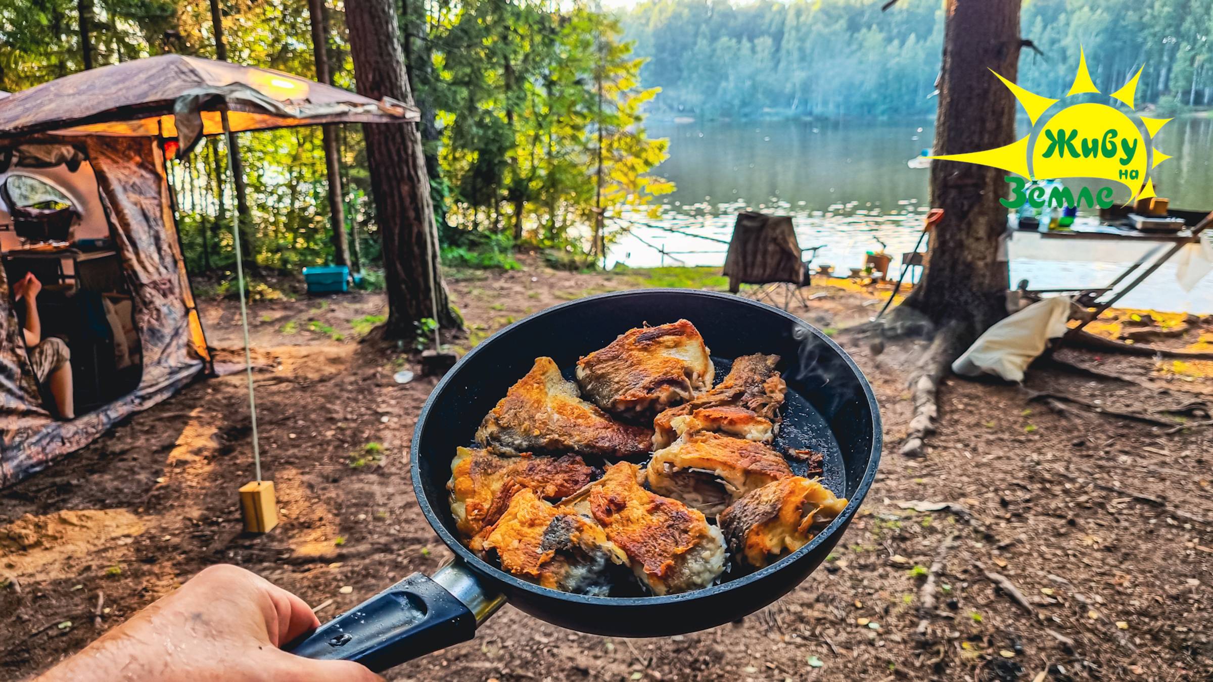 5 Дней в Лесу. Дикая природа. Рыбалка на донки и спиннинг смотреть онлайн