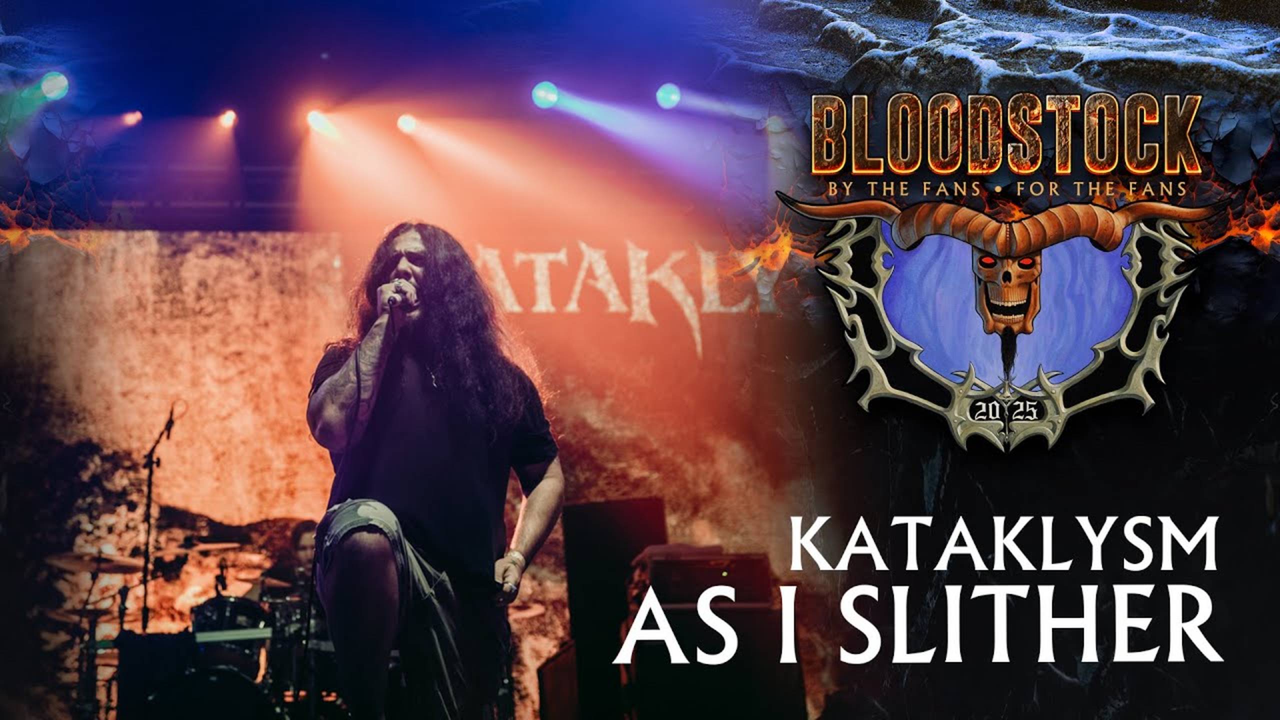 KATAKLYSM — "As I Slither" (Live @ Bloodstock 2025) смотреть онлайн