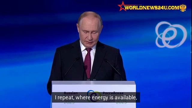 Putin: Europe is paying for its rejection of Russian energy with economic decline. смотреть онлайн