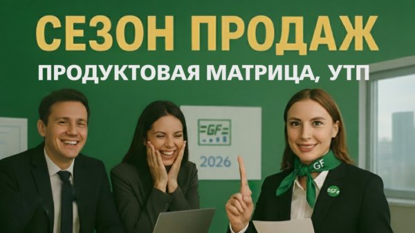 СЕЗОН ПРОДАЖ GLOBAL FINANCE - ПРОДУКТОВАЯ МАТРИЦА, УТП