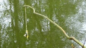 Рыбалка на малой реке 15 октября на простые жерлицы с ночёвкой, 14 серия