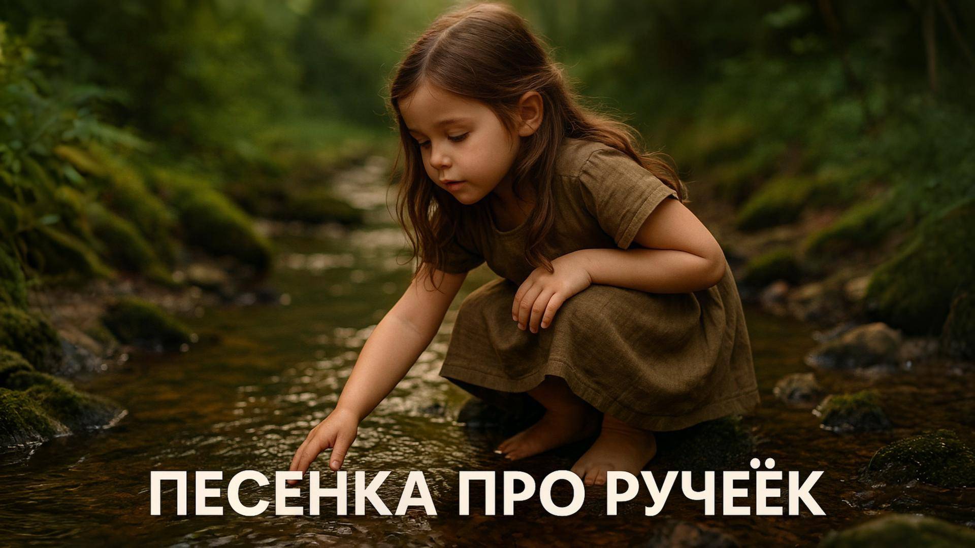 ВЕСЁЛАЯ ДЕТСКАЯ ПЕСЕНКА ПРО РУЧЕЁК смотреть онлайн