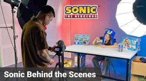 КАК мы снимаем видео , создание СОНИКА и его РАСПАКОВКИ