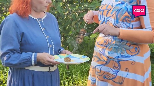 Шампиньоны на гриле