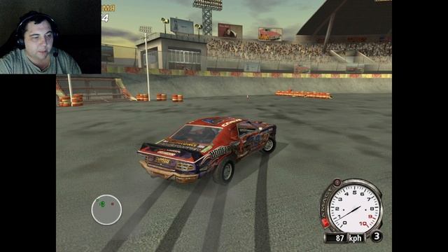 FlatOut на Профи / ТРЮКИ / #3-5 Прохождение