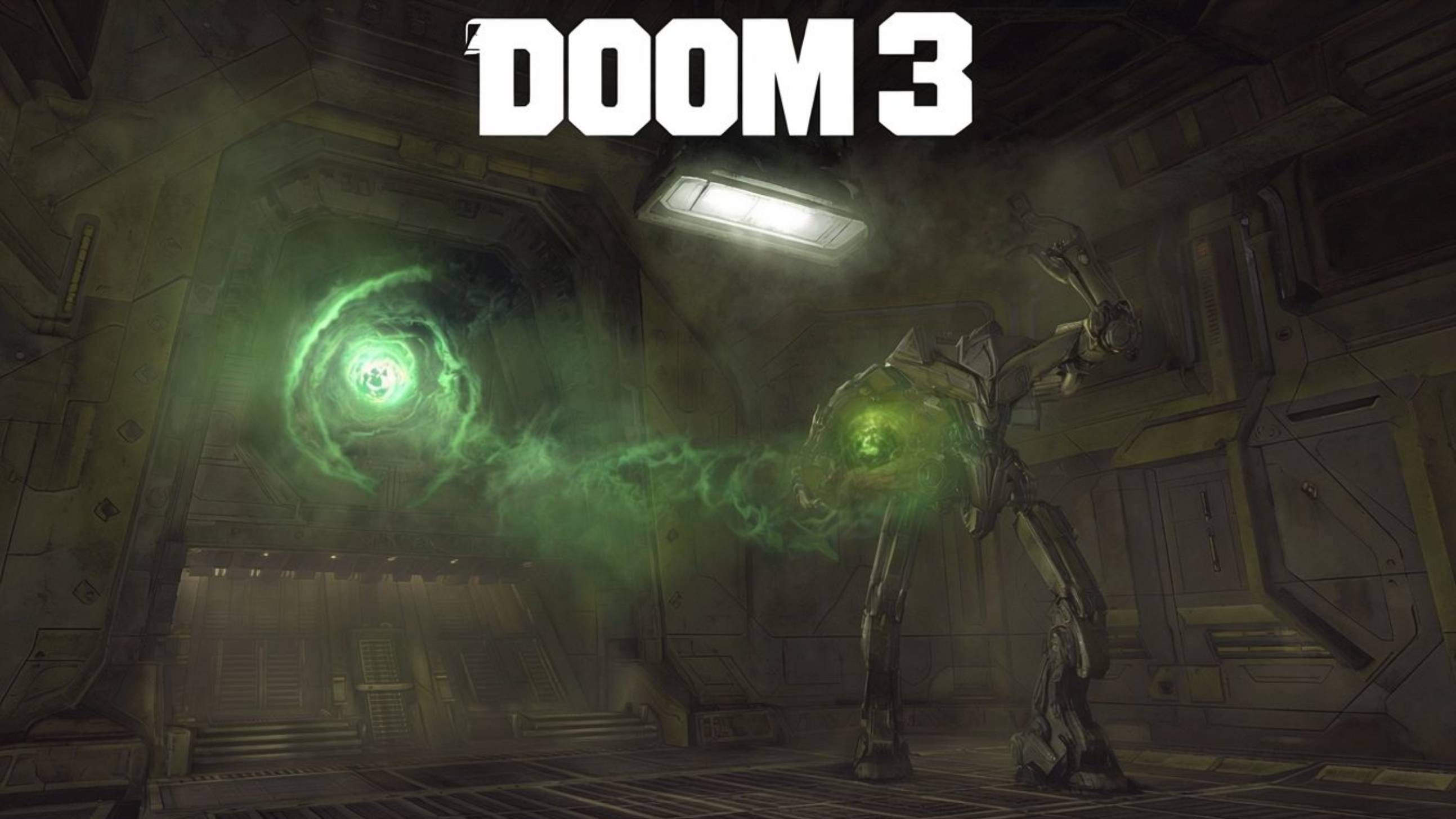 Doom 3 №19 Режим "Игросериал" 60к/с - Слабый босс. смотреть онлайн