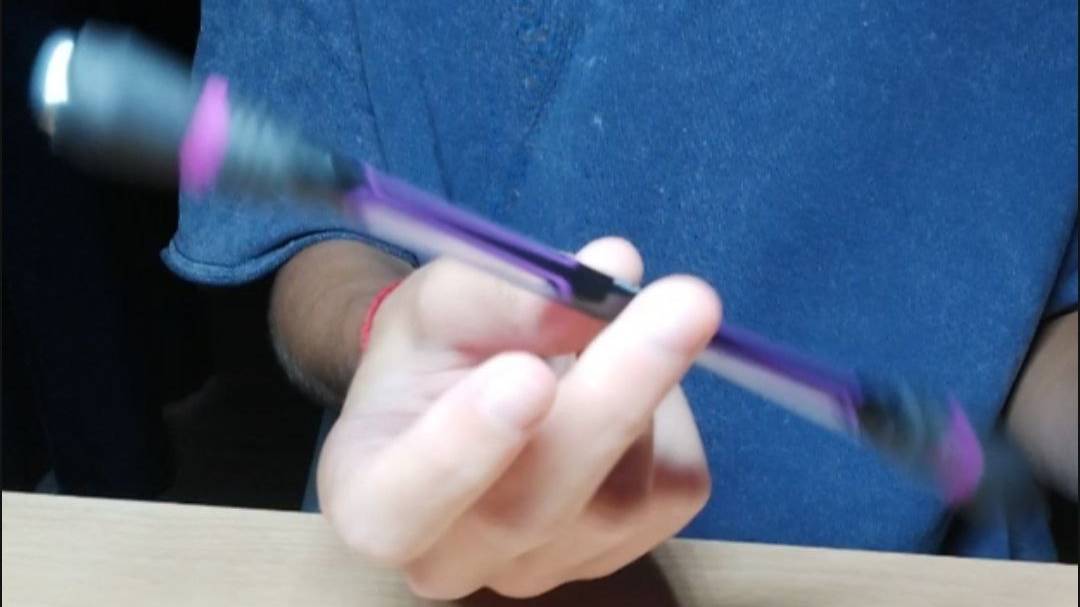 PEN SPINING 3 ТРЮКА