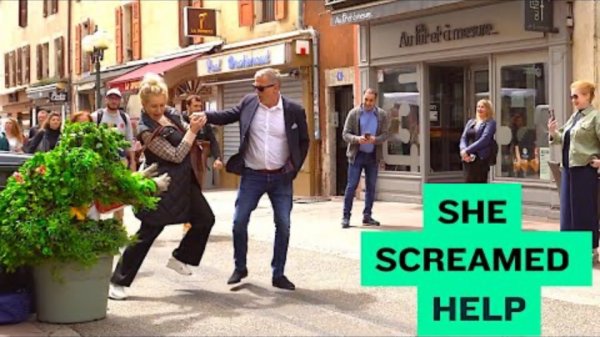 BUSHMAN PRANK_ SHE WILL NEVER FORGET BUSH !! #fun#funny#comedy#prank